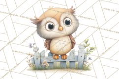 Whimsical Woodland Animals Clipart PNG, Cute Forest Creature Product Image 3