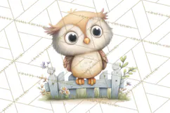 Whimsical Woodland Animals Clipart PNG, Cute Forest Creature Product Image 3