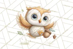 Whimsical Woodland Animals Clipart PNG, Cute Forest Creature Product Image 4