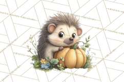 Whimsical Woodland Animals Clipart PNG, Cute Forest Creature Product Image 2