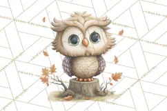 Whimsical Woodland Animals Clipart PNG, Cute Forest Creature Product Image 4