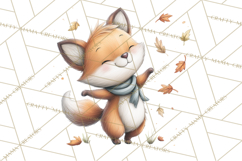 Whimsical Woodland Animals Clipart PNG, Cute Forest Creature Product Image 2