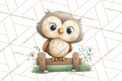 Whimsical Woodland Animals Clipart PNG, Cute Forest Creature Product Image 5