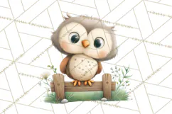 Whimsical Woodland Animals Clipart PNG, Cute Forest Creature Product Image 5