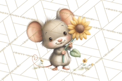 Whimsical Woodland Animals Clipart PNG, Cute Forest Creature Product Image 3