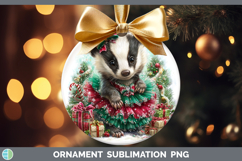 GorgeousWoodland Cute Christmas Ornament design.