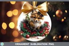 GorgeousWoodland Cute Christmas Ornament design.