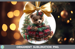 GorgeousWoodland Cute Christmas Ornament design.