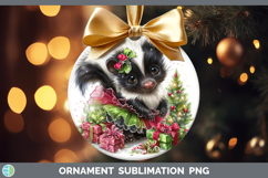 GorgeousWoodland Cute Christmas Ornament design.