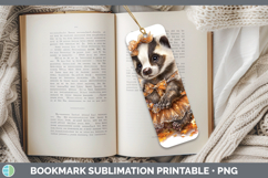 GorgeousWoodland Cute Thanksgiving Bookmark design.
