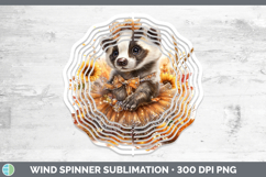 GorgeousWoodland Cute Thanksgiving Wind Spinner design.