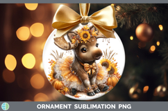GorgeousWoodland Cute Thanksgiving Ornament design.