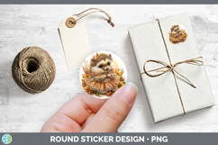 GorgeousWoodland Cute Thanksgiving Stickers design.