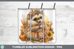 GorgeousWoodland Cute Thanksgiving Tumbler design.
