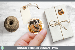 GorgeousWoodland Cute Thanksgiving Stickers design.