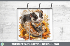 GorgeousWoodland Cute Thanksgiving Tumbler design.