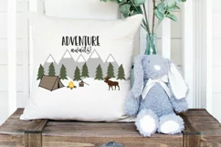 Adventure Awaits Woodland SVG Product Image 3