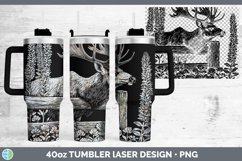 GorgeousWoodland Laser 40oz Tumbler design.