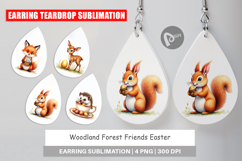 Woodland Friends Easter Earring Product Image 1