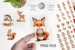 Woodland Friends Easter Sticker Product Image 1