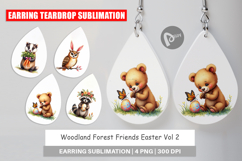 Woodland Friends Easter Earring Product Image 1