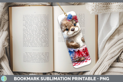 GorgeousWoodland Fourth of July Bookmark design.