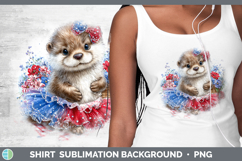 GorgeousWoodland Fourth of July Shirt design.