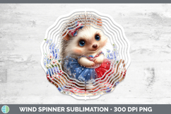 GorgeousWoodland Fourth of July Wind Spinner design.