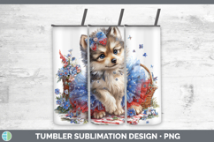 GorgeousWoodland Fourth of July Tumbler design.