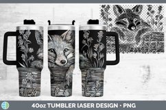 GorgeousWoodland Laser 40oz Tumbler design.