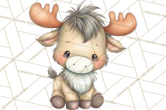 Woodland Forest Clipart PNG, Animals and Nature Elements Product Image 2