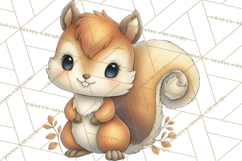 Woodland Forest Clipart PNG, Animals and Nature Elements Product Image 4