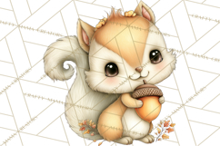 Woodland Forest Clipart PNG, Animals and Nature Elements Product Image 2