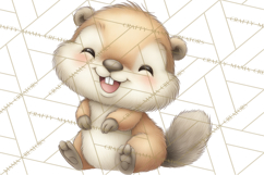 Woodland Forest Clipart PNG, Animals and Nature Elements Product Image 4