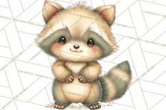 Woodland Forest Clipart PNG, Animals and Nature Elements Product Image 2