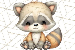 Woodland Forest Clipart PNG, Animals and Nature Elements Product Image 3