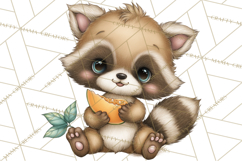 Woodland Forest Clipart PNG, Animals and Nature Elements Product Image 4
