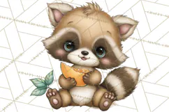 Woodland Forest Clipart PNG, Animals and Nature Elements Product Image 4