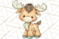 Woodland Forest Clipart PNG, Animals and Nature Elements Product Image 2