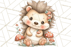 Woodland Forest Clipart PNG, Animals and Nature Elements Product Image 5