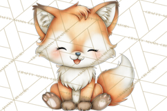 Woodland Forest Clipart PNG, Animals and Nature Elements Product Image 5