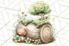 Woodland Forest Clipart PNG, Animals and Nature Elements Product Image 3