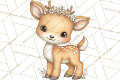 Woodland Forest Clipart PNG, Animals and Nature Elements Product Image 5