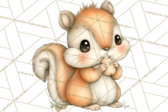 Woodland Forest Clipart PNG, Animals and Nature Elements Product Image 2
