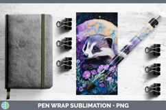 GorgeousWoodland Galaxy Pen Wrap design.