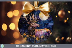 GorgeousWoodland Galaxy Ornament design.