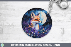 GorgeousWoodland Galaxy Keychain design.