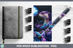 GorgeousWoodland Galaxy Pen Wrap design.