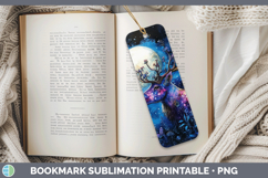 GorgeousWoodland Galaxy Bookmark design.