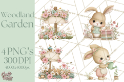 Cute Garden Animals Clipart for Spring and Summer Crafts Product Image 1